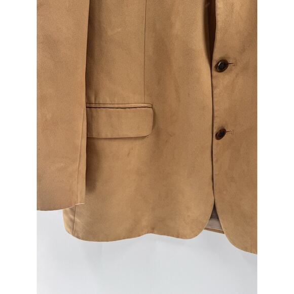 Lord & Taylor Fifth Ave Men Brown Camel Blazer Sport‎ Coat 44R Corp Classic - Picture 6 of 15